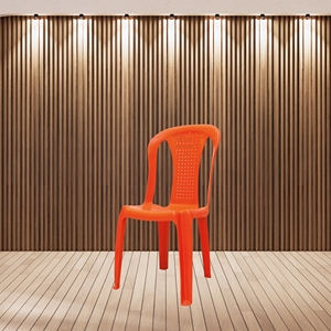 Fauteuil œuf moderne sans accoudoirs, en plastique écologique et imperméable, pour salon et extérieur - Product Image 2