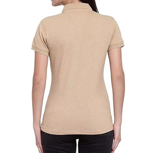 Camiseta Polo de Manga Corta de Alta Calidad con Diseño OEM al por Mayor, Camiseta Polo para Mujer con Bordado Personalizado, Precio de Fábrica en Venta - Product Image 5