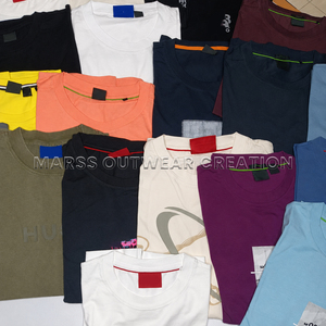 T-shirt Homme en Coton Brodé et Imprimé 180 GSM, Couleur Unie, Fabriqué au Bangladesh, Collection Printemps-Été, Tailles en Stock - Product Image 1