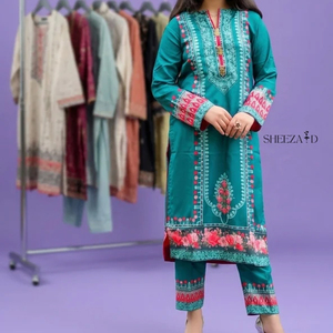 Ensemble de 3 pièces pour femmes pakistanaises, tenue brodée de luxe, vente en gros, sur mesure, 2026, à vendre - Product Image 1