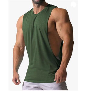 Débardeur Homme à Coupe Ample pour l'Entraînement, T-shirt Sans Manches Déchiré pour Homme, Débardeur Musculation pour Homme - Product Image 1