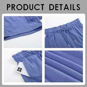 Shorts de course légers pour femmes avec logo personnalisé du fabricant, séchage rapide, 3 pouces, tissés, avec sous-vêtements intégrés - Product Image 5