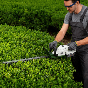 Tagliasiepi a Batteria con Motore da 20000 RPM, Batteria da 2600mAh, Lama in Acciaio a Doppia Azione, Protezione Antischizzo per la Sicurezza - Product Image 3