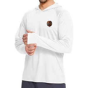 Sudadera con Capucha para Hombre, Informal, para Invierno, para Gimnasio y Fitness, Corte Regular, Secado Rápido, Ligera, Transpirable, de Poliéster/Algodón, para Entrenamiento - Product Image 1
