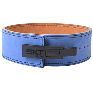 Cinturón de Levantamiento de Pesas con Hebilla de Palanca Reforzada y Costuras Reforzadas para Sentadillas y Peso Muerto, con Logotipo Personalizado, para Fitness y Seguridad, Pakistán - Product Image 5