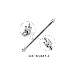Instrumento de Posicionamiento de Brackets Dentales Ajustables y Móviles, Medidor de Altura de Brackets, Acero Inoxidable - Product Image 6
