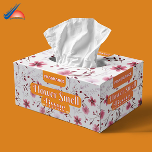 Emballage de boîte à mouchoirs en papier personnalisé en gros OEM pour les fabricants de mouchoirs - Product Image 2