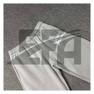 Ensemble de survêtement unisexe Yourbrand noir en molleton à capuche 100 % coton épais pour l'hiver, avec impression par transfert thermique - Product Image 3