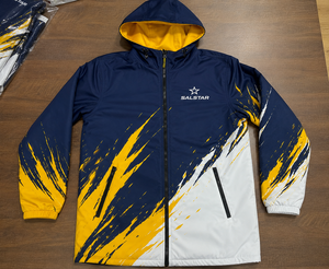 SALSTAR Parka con Capucha para Hombre, Manga Larga, Impermeable, Deportiva, con Estampado, Poliéster, Cierre de Cremallera, Logotipos Personalizados, Suministro de Fábrica - Product Image 6