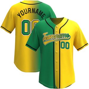 Camiseta de béisbol personalizada, tela transpirable, corte atlético, diseño con botones en la parte delantera para deportes de equipo, prácticas, juegos y costuras duraderas. - Product Image 1