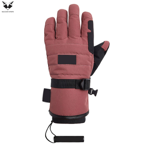 Outdoor Sports Customized Size Without Logo Hand Made Competitive Price Anti <b>Slip</b> Heated Waterproof Breathable Ski Gloves - Product Image 4