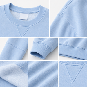 Sudadera de Manga Larga para Hombre con Bordado Personalizado de Fábrica OEM para Otoño, Sudadera Holgada para Montar - Product Image 4
