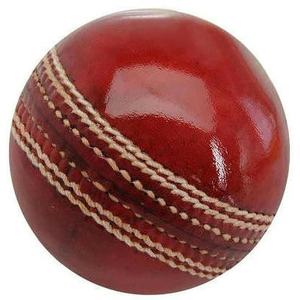 Vente chaude personnalisé de haute qualité 4 pièces points à la main balles de cricket en cuir véritable couleur de logo personnalisé pour la pratique du tournoi - Product Image 1