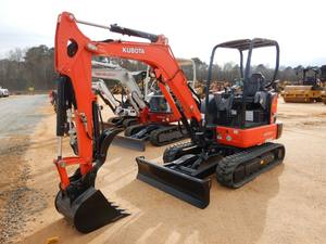 Miniexcavadora hidráulica Kubota KX040-4 de 3 toneladas, usada, de construcción duradera, para construcción, excavadora hidráulica con cola. - Product Image 6