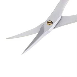 Stainless Steel <b>Cuticle</b> <b>Scissors</b> Sharp Blade Round Handle Beauty Tools for Adults Durable Straight Tip Manicure <b>Scissors</b> - Product Image 4