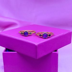 Wedding Wear 925 Sterling <b>Silver</b> Gold Plated Jewelry Kyanite <b>Emerald</b> Gemstone Women Wear Classic <b>Ring</b> - Product Image 5