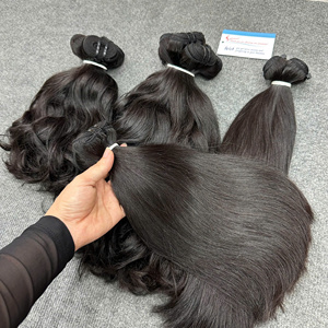 Extensions de cheveux 100% vietnamiens, cheveux vierges non traités, tissage de cheveux humains véritables, grands fournisseurs de cheveux vietnamiens. - Product Image 5