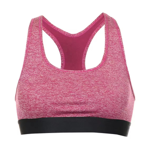 Sujetador deportivo para mujer, elegante, sin costuras, cómodo, acolchado, para entrenamiento, gimnasio, ejercicio, yoga, correr, fitness, ropa deportiva de moda - Product Image 1