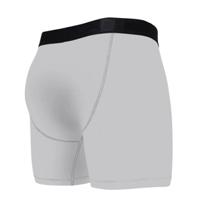 Calzoncillos bóxer de cintura alta para hombre, de mezcla de algodón ligera, material elástico duradero, transpirables, ideales para entrenamientos en el gimnasio y actividades al aire libre. - Product Image 1
