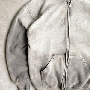 Vente en gros de sweats à capuche unisexes pour hommes, col rond, en coton, manches longues, poids lourd - Product Image 3