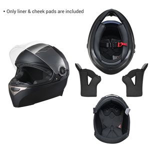 Accessori per Casco Moto: Imbottiture per Guance Confortevoli per una Vestibilità e Sicurezza Ottimali - Product Image 3