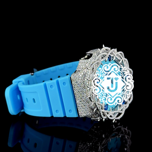 นาฬิกาข้อมือผู้หญิงประดับเพชรโมอิสซาไนต์สีโรสโกลด์จากซัพพลายเออร์อินเดีย สำหรับสวมใส่ทุกวันและโอกาสพิเศษ มีจำหน่ายในราคาที่ดีที่สุด - Product Image 2