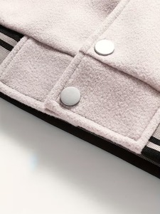 <b>Men's</b> Casual Embroidered <b>Letter</b> Front Casual Varsity <b>Jacket</b> Autumn Winter Warm Vest Coat with Slim Fit Cotton Blend All Weather - Product Image 4