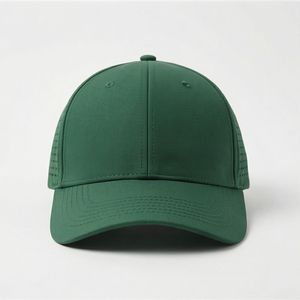 Casquette de baseball sportive en coton à 6 panneaux, qualité supérieure, vente en gros, logo personnalisé, style streetwear, respirante et ajustable, collection 2026 - Product Image 1