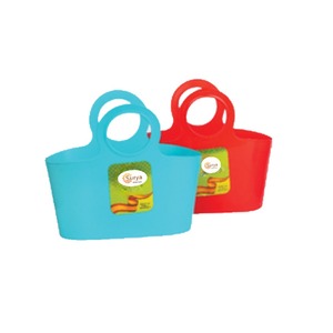 Canasta de Compras Rectangular Moderna, Resistente, de Plástico de Grado Alimenticio, con Asa para Transporte, Capacidad de 1-5L, Multiusos, Color Personalizado, para Exportación - Product Image 2