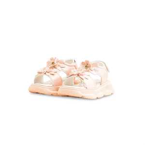 <b>Girls</b> Pink <b>Heeled</b> Casual <b>Sandal</b> KD5613 - Product Image 3