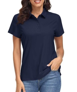 Men's Women's Golf Sport Shirts Oxford <b>Knitted</b> Casual Solid <b>Pattern</b> Anti-Wrinkle Quick Dry Polyester/Cotton Button Design - Product Image 5