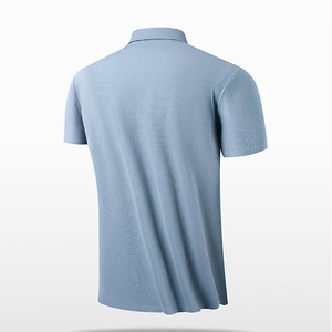Men's Solid Color <b>Half</b> Sleeve <b>Shirt</b> Polyester/Cotton Blend Breathable Casual Design <b>Button</b> Collar Regular Fit High Street Jersey - Product Image 2