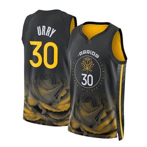 Maillots de basket-ball personnalisés avec nom d'équipe, respirants et imprimés, vêtements de sport professionnels en gros pour adultes - Product Image 1