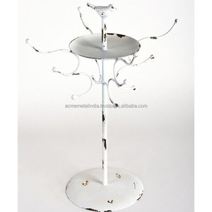 Support de bague de mariage élégant Design moderne Base en bois Présentoir à bijoux de qualité supérieure Accessoire de vente chaude Fabriqué en Inde - Product Image 2