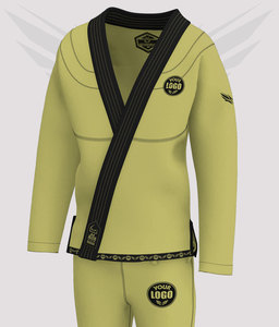 ชุดยูโดบราซิลเลี่ยนยิวยิตสู BJJ Gi ผ้าคอตตอนเพิร์ลวีฟ 450gsm พร้อมโลโก้สั่งทำพิเศษ สำหรับฝึกศิลปะการต่อสู้ระดับมืออาชีพ ทั้งชายและหญิง - Product Image 1
