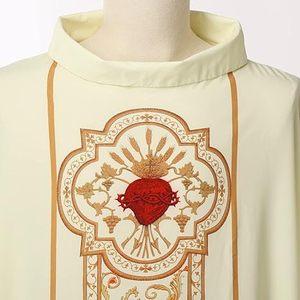 Nouveautés 2026 : Robes de Clergé, Chasubles, Vêtements Liturgiques, Surplis, Soutanes, Uniformes pour Prêtres Catholiques – Vente en Gros à Faible MOQ - Product Image 4