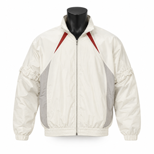 Chaqueta Cortavientos Personalizada 100% Nailon, Impermeable, con Cierre, para Exteriores, Estilo Urbano, Otoño, Venta al Por Mayor, OEM, para Hombre - Product Image 1