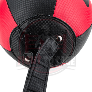 Sac de frappe double extrémité noir et rouge, entièrement personnalisé, fabriqué au Pakistan, pour entraînement en salle de sport, nouvelle arrivée, produit durable et tendance - Product Image 5