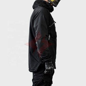 Sudadera con Capucha para Motocicleta de Una Sola Capa Personalizada para Hombre, Armadura CE, Protectores Extraíbles, Poliéster Grueso Transpirable, para Todas las Estaciones, Invierno - Product Image 2