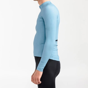<b>Men</b>’s <b>Long</b> <b>Sleeve</b> <b>Cycling</b> <b>Jersey</b> Lightweight Breathable Full-Zip Road Bike <b>Jersey</b> with Stand Collar Athletic Fit - Product Image 6