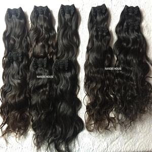 100% Raw Machine Weft Remy Hair Paquetes de cabello a granel indio Cabello de trama de alta calidad - Product Image 3