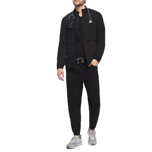 Offre Spéciale – Ensembles de Blouses Médicales Personnalisées Unisexe en Satin pour Usage Hospitalier - Product Image 1