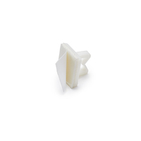 Clips adhésifs pour câbles Essentra, passe-câbles adhésifs, organisateur de câblage, MWSB Micro Wire Saddle sur base adhésive