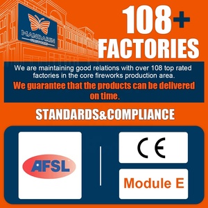 Cina all'ingrosso pirotecnica del nuovo anno lupo ululato e torta blu dalia fuochi d'artificio di natale torta di fuochi d'artificio - Product Image 4