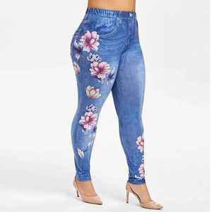 Pantalones de Moda para Mujer 2025, Pantalones Casuales con Logotipo Personalizado, Pantalones Anchos de Mezclilla Estilo Boyfriend para Damas - Product Image 3