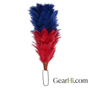 Plume militaire réglable en plumes d'autruche formelles |   Ornement décoratif pour casquette Glengarry Busby Shako en crin de cheval style vautour - Product Image 2