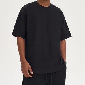 New Fashion Twill Formal T-Shirts Wholesale Custom High Quality Drop Shoulder 120 Grams 100% Polyester Oversized Stand Collar - Product Image 4