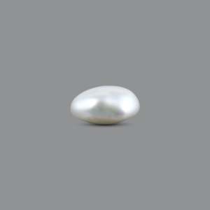 Premium 4.3 Carat Loose Keshi Pearl-8-9mm Pink Freshwater Gemstone for Fine Jewelry - Product Image 3