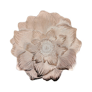 Manteles Individuales Florales Tabletex, Manteles Individuales Dorados, Manteles Individuales de <span class=keywords><strong>Vinilo</strong></span> para <span class=keywords><strong>Mesa</strong></span> de Comedor, Manteles Individuales Metálicos Reutilizables Brillantes Dorados para Bodas - Product Image 5