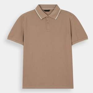 Camiseta Polo de Algodón para Hombre, Manga Corta, Logotipo Personalizado, Color Sólido, Camiseta de Golf, Fabricante OEM al por Mayor - Product Image 2